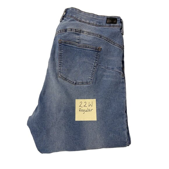 Truth and Theory Jeans Size 22 Womens regular Cotton Stretch distressed comfort - Picture 12 of 12